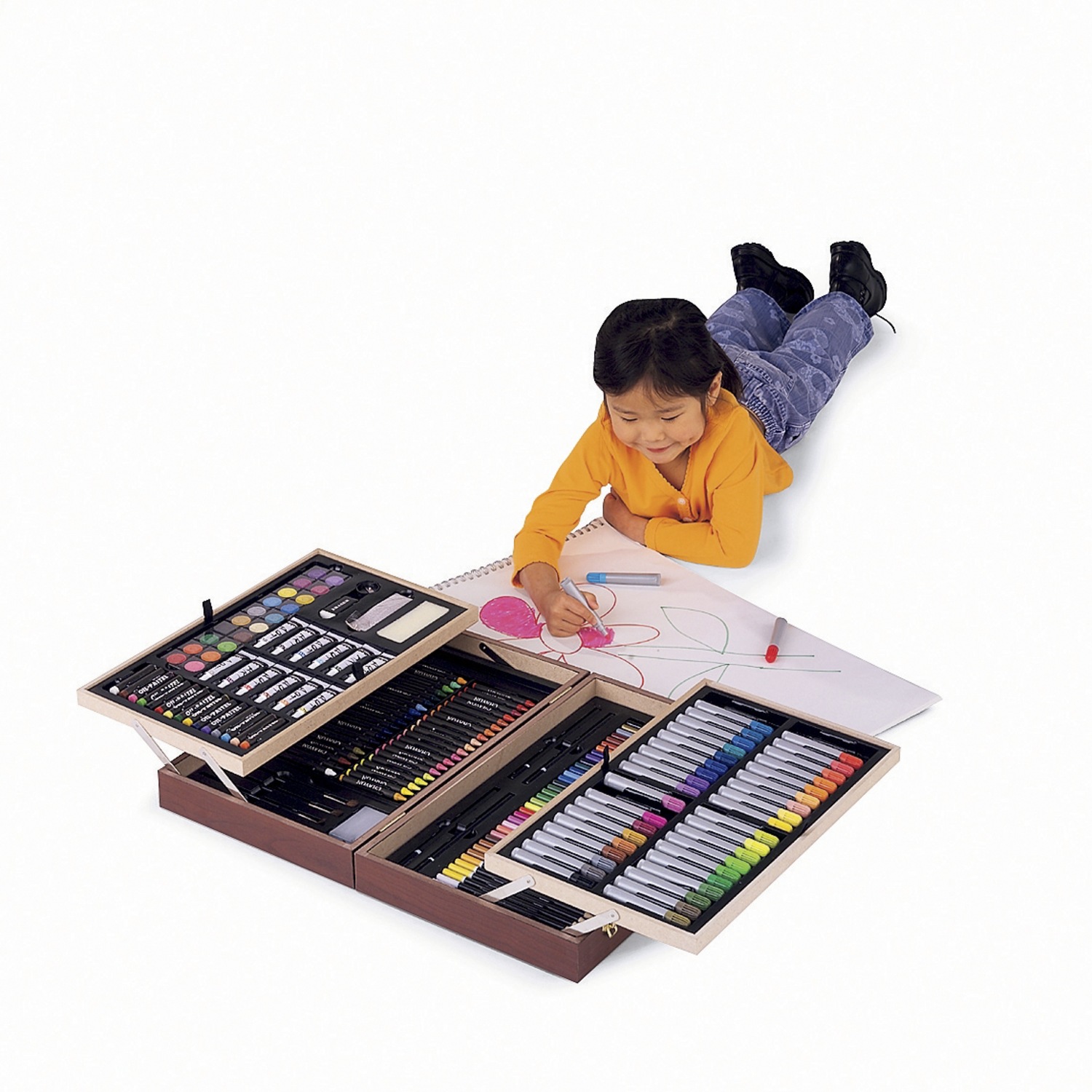 178Piece Personalized Art Set Montgomery Ward