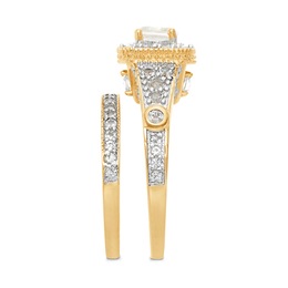 White Topaz Princess Bridal Set, , large