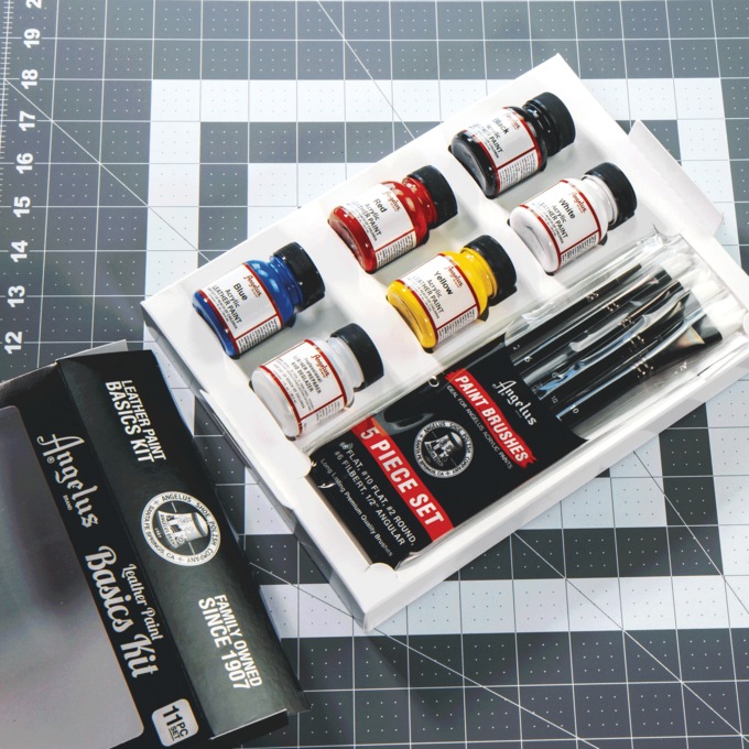 Angelus leather paint basics kit clearance