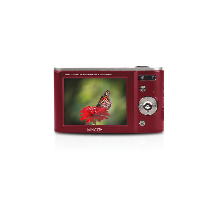 Minolta 44 MP Digital Camera with 2.7K Quad-HD Video, , large