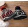 Men&#39;s Heat Holders Fairisle Pom Hat, , large