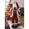 5-Foot Animated Dancing Santa , Red, large