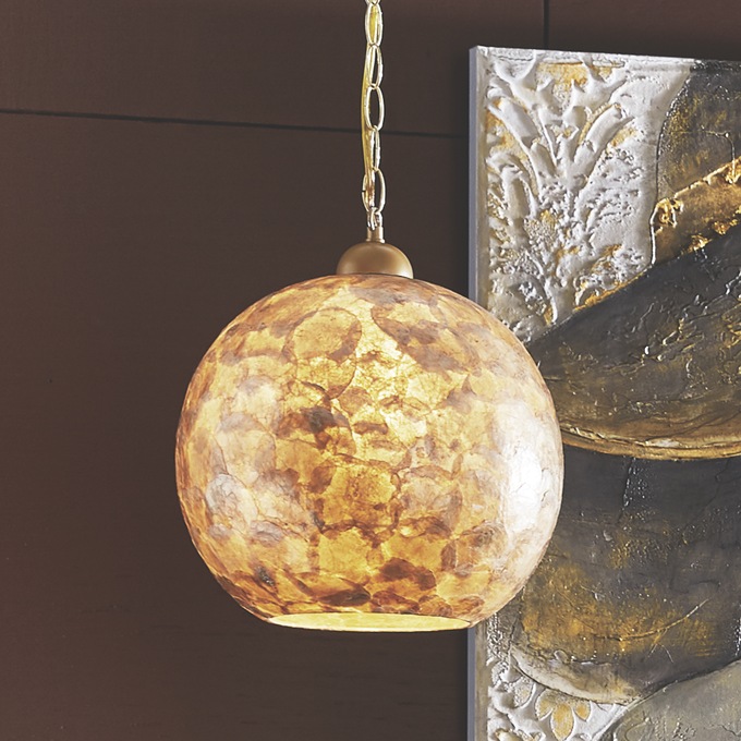 Capiz Pendant Lamp Montgomery Ward Capiz Pendant Lamp