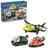 LEGO City Airplane, Service Truck & Hovercraft Remix, Multi, large