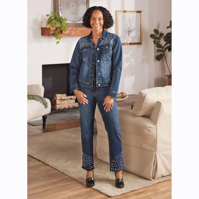 Norene Denim Jacket, , large