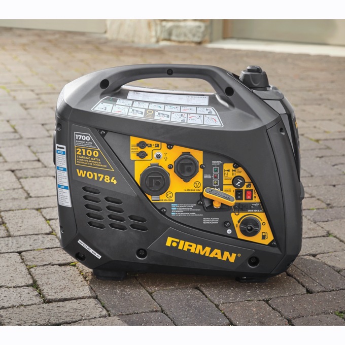 Firman 2100/1700W Portable Inverter Generator, , large