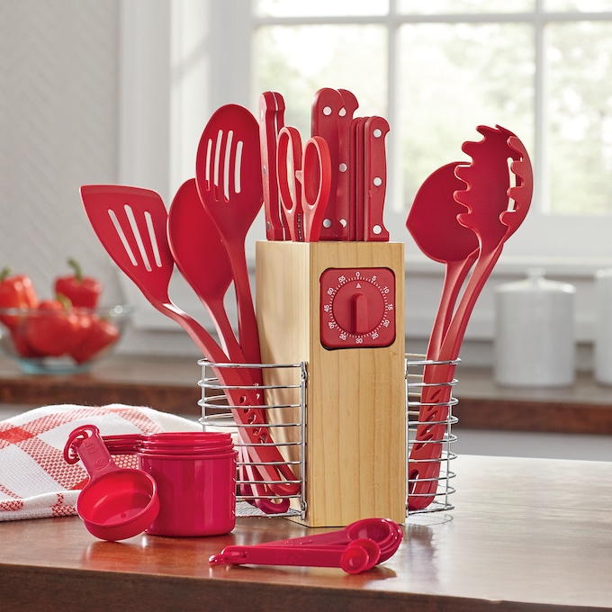 25-Piece Cutlery and Utensil Set