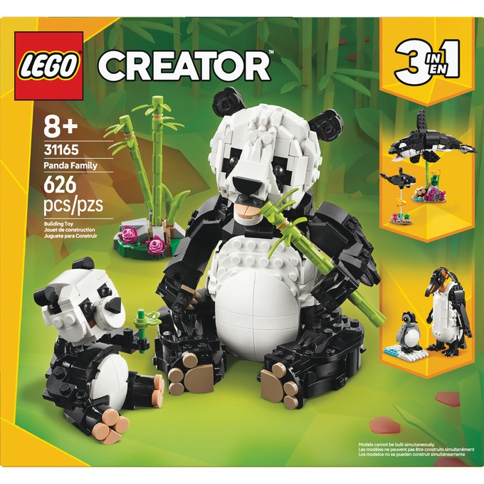 LEGO Creator 3-in-1 Panda Family, , large
