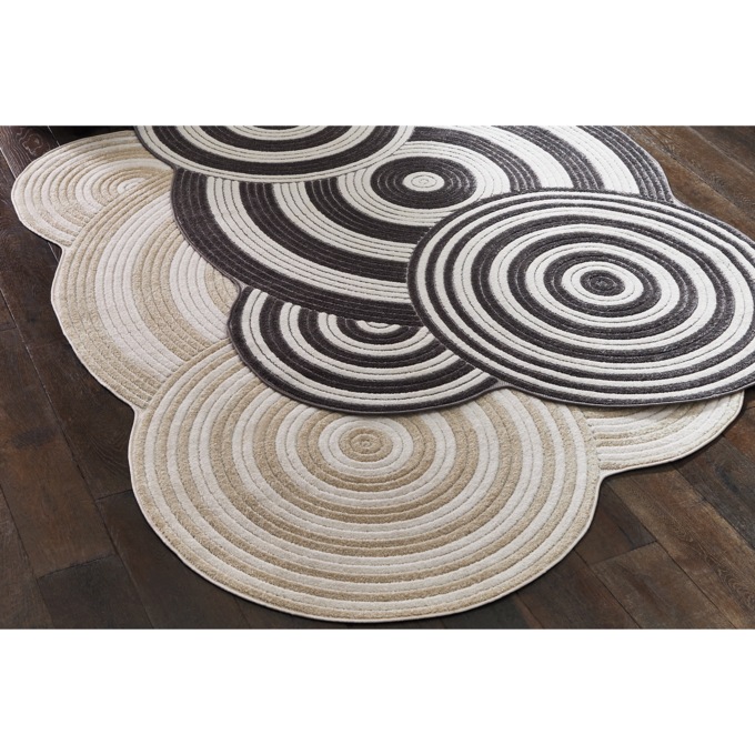 Contour Rings Rug, , large