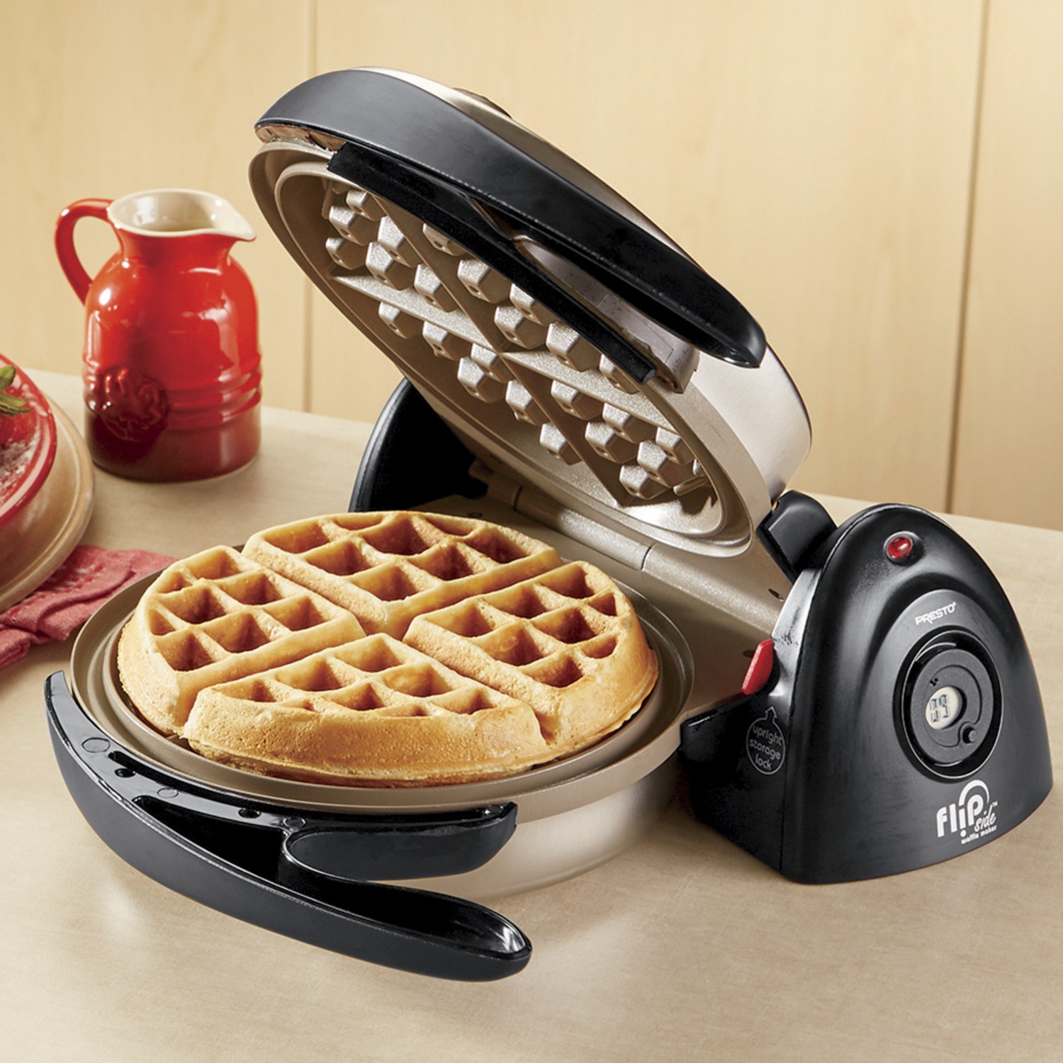 Flipside Belgian Waffle Maker by Presto Montgomery Ward