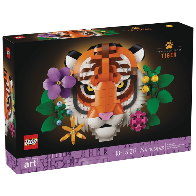 LEGO Art The Fauna Collection - Tiger, , large