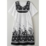 Metro Border Print Patio Dress, , large