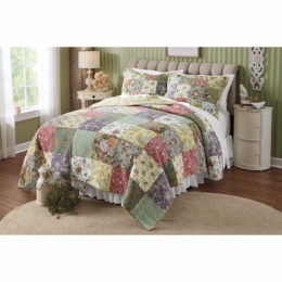 Blooming Prairie 3-Piece Quilt Set, , large