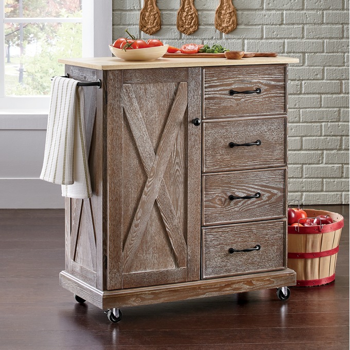 Hackett Single-Door Island, , large