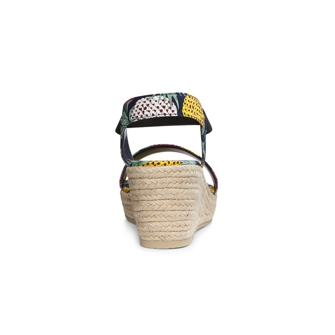 Monroe and Main Print Espadrille Sandal, , large