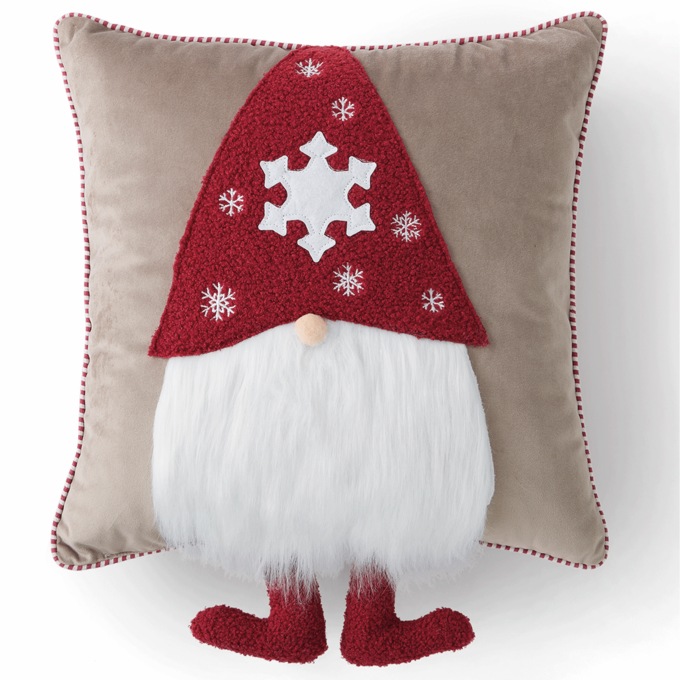 Seasonal Gnome Pillow, , large