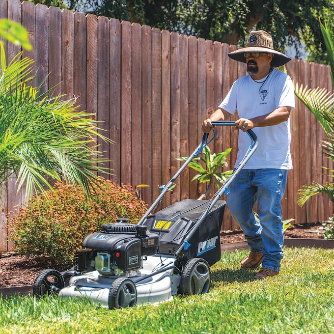 Pulsar 21" 200CC 3-in-1 Self-Propelled Lawn Mower, Black, large