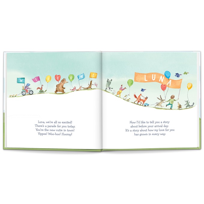 New Cutie in Town Personalized Book, , large