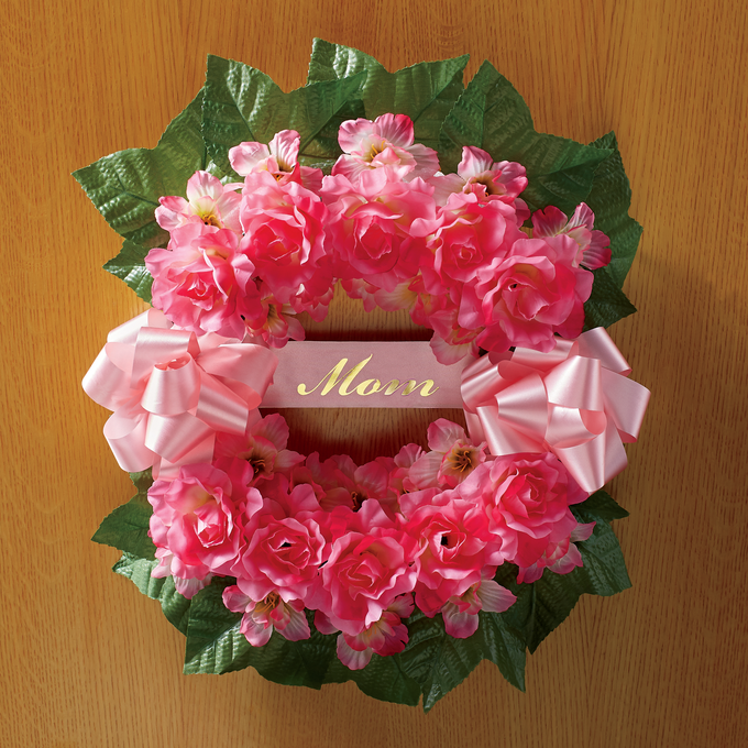 Memorial Rose Wreath, , large