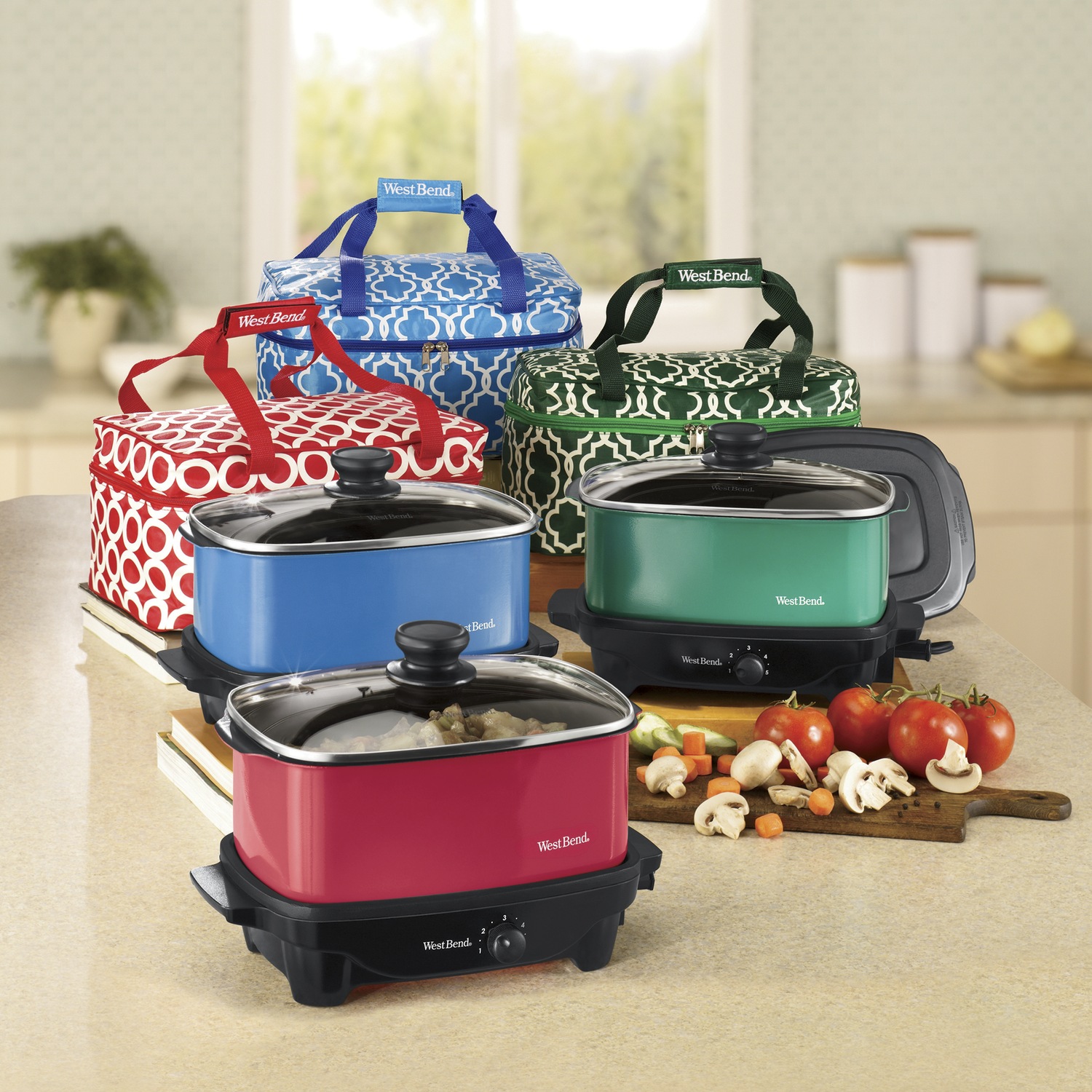 West Bend 5Quart Versatility Slow Cooker with Travel Bag Montgomery Ward
