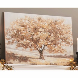 Solitary Tree Painting, , large