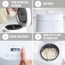 Greenlife 4-Cup Rice and Grains Cooker, White, large