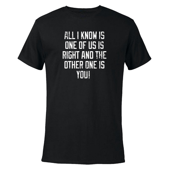 One Is Right T-Shirt, , large