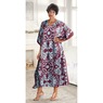 Alluring Long Caftan with V-Neck, , large