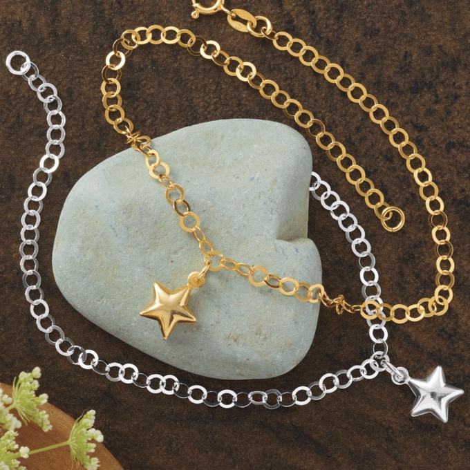 Star Anklet, , large