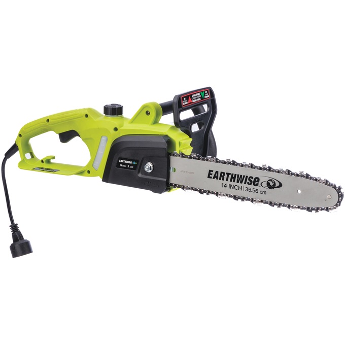 Earthwise 14-inch Corded Electric Chainsaw, , large