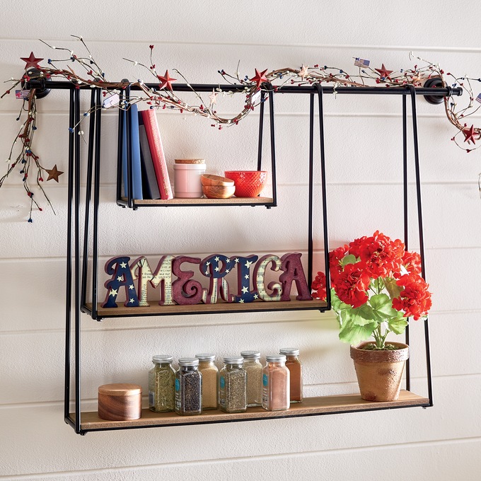 3-Tier Wall Shelf, , large