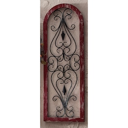 Scarlett Arched Scroll Window Wall D&eacute;cor, , large