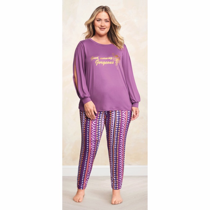 Good Morning Gorgeous PJ Set, , large