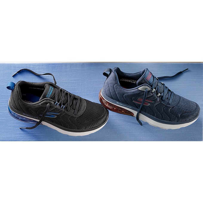 Skechers go walk lace sales up mens