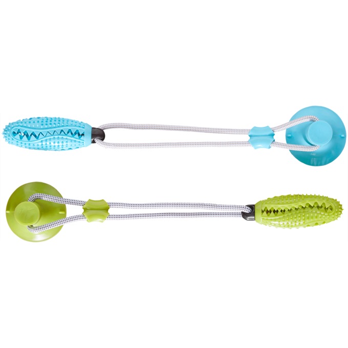 Set of 2 Suction Cup Chew Toys, , large