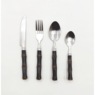 Phantom Chef 16-Piece Bamboo-Look Flatware Set, , large