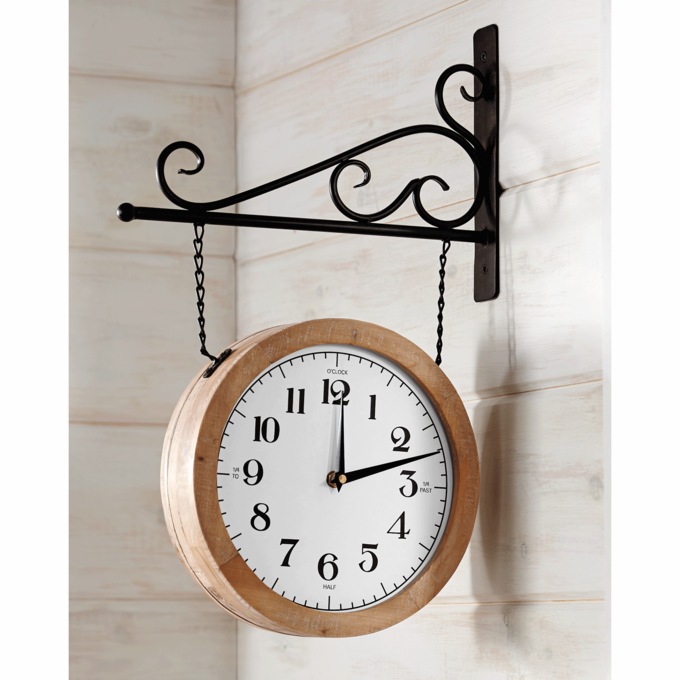 Ashlyn Hanging Wall Clock, , large