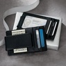 RFID Leather Money Clip Wallet, , large