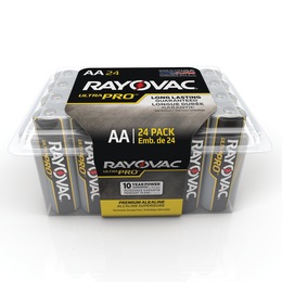 24-Pack AA Rayovac Batteries, , large