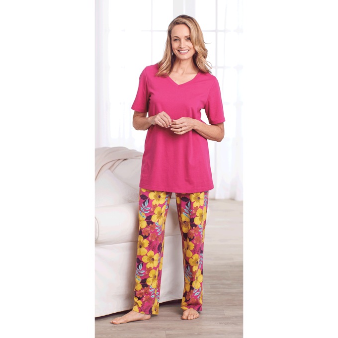 PJ Set with Free Shorts, , large