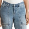 Lindsey Stud Slim-Leg Jean, , large