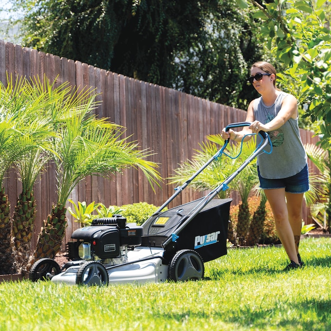 Pulsar 21" 200CC 3-in-1 Self-Propelled Lawn Mower, Black, large