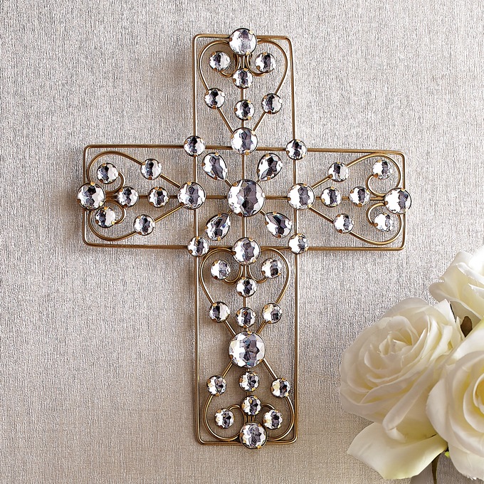 Gem Wall Cross, , large