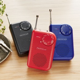 Proscan Pocket AM/FM Radio, , large