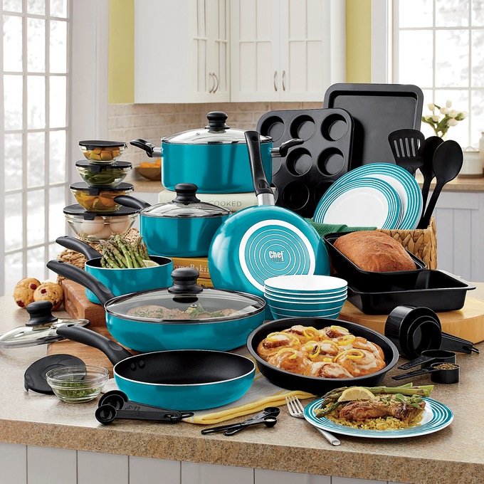 Chef Tested 50-Piece Mega Kitchen Set by Wards, , large