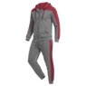 Liam Men's Fleece Active Set with Zip-Front Hoodie and Jogger Pants, , large