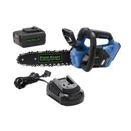 Bundle and Save Pack: Powr-Kraft 20V Chainsaw  with 4.0Ah Lithium-Ion Battery &amp; Charger by Montgomery Ward, , large