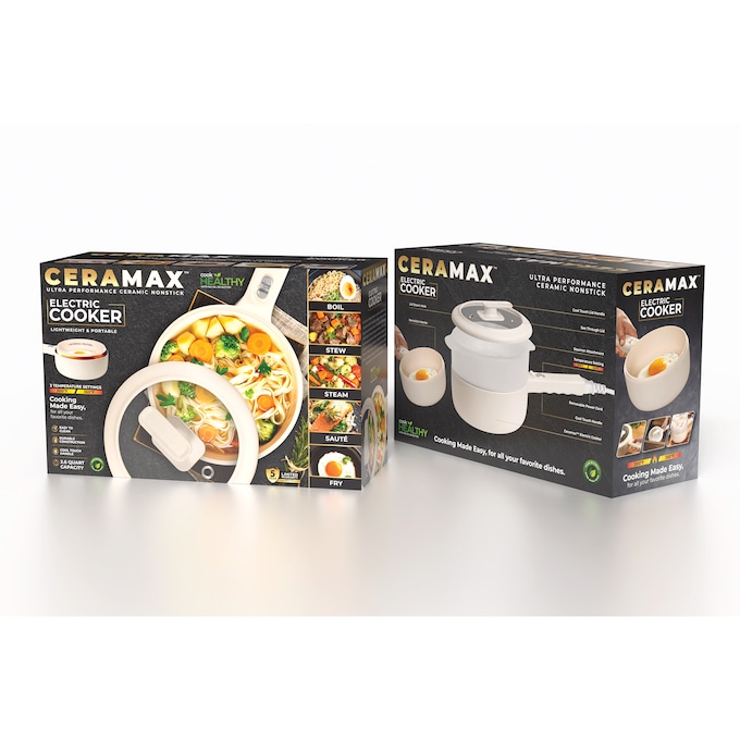 Ceramax 2.6-qt. Electric Cooker, , large