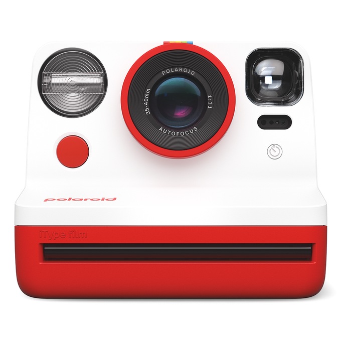 Polaroid Now Instant Camera, Red, large
