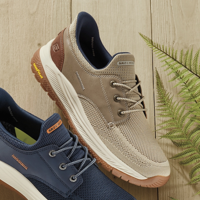 Skechers Men's Slip-Ins Relaxed Fit Anti-Slip Meroe Shoe with Memory Foam, , large